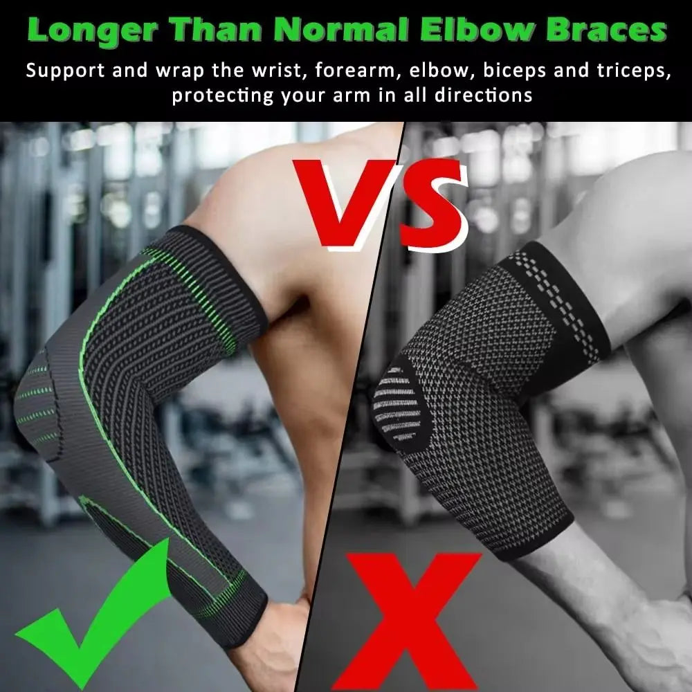 Compression Elbow Support Sleeve for Training, Gym & Sports