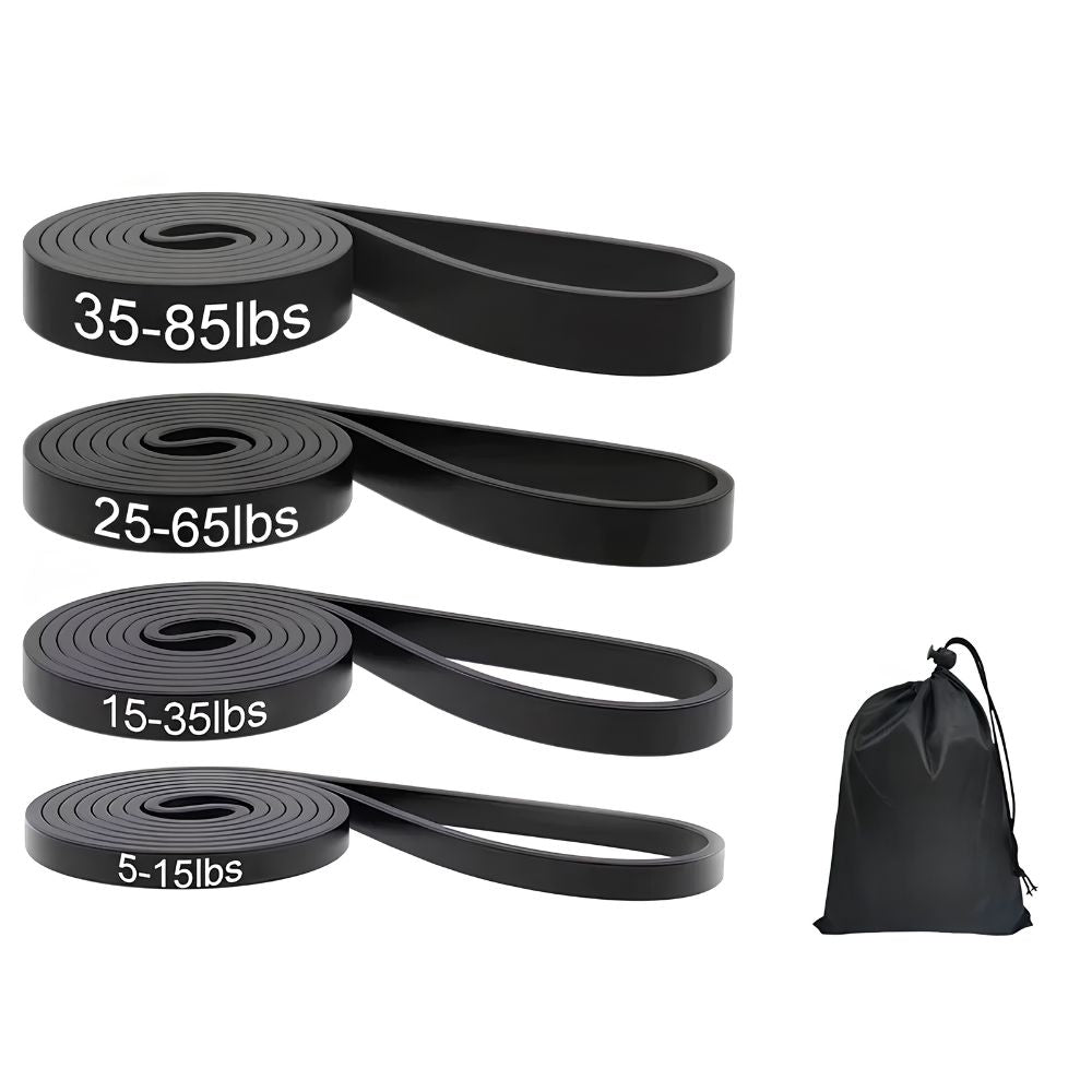 Power Resistance Band Set – Full-Body Strength & Mobility Training (5-Level)