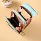 Multifunctional Anti-theft Leather Bag, Small Crossbody Cell Phone Purse Wallet for Women