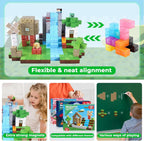 Magnetic Blocks-100PCS Create My Own Crafts ，Magnetic Building Blocks Magnetic Tiles Stacking, Build -Magnet World Set, STEM Montessori Sensory Toys magnet blocks