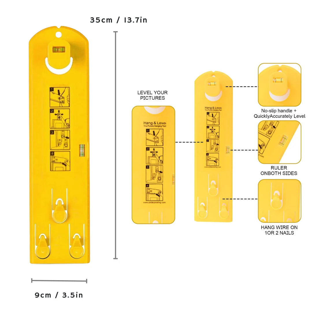 Picture Hanging Tool, Photo Frame Hanging Tool for Easy Marking Position