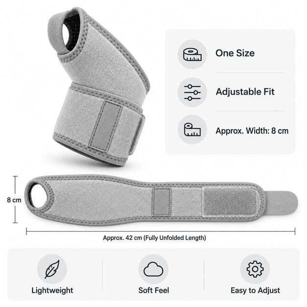 Adjustable Wrist Support Wrap