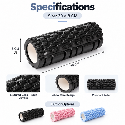 Textured Deep-Tissue Roller