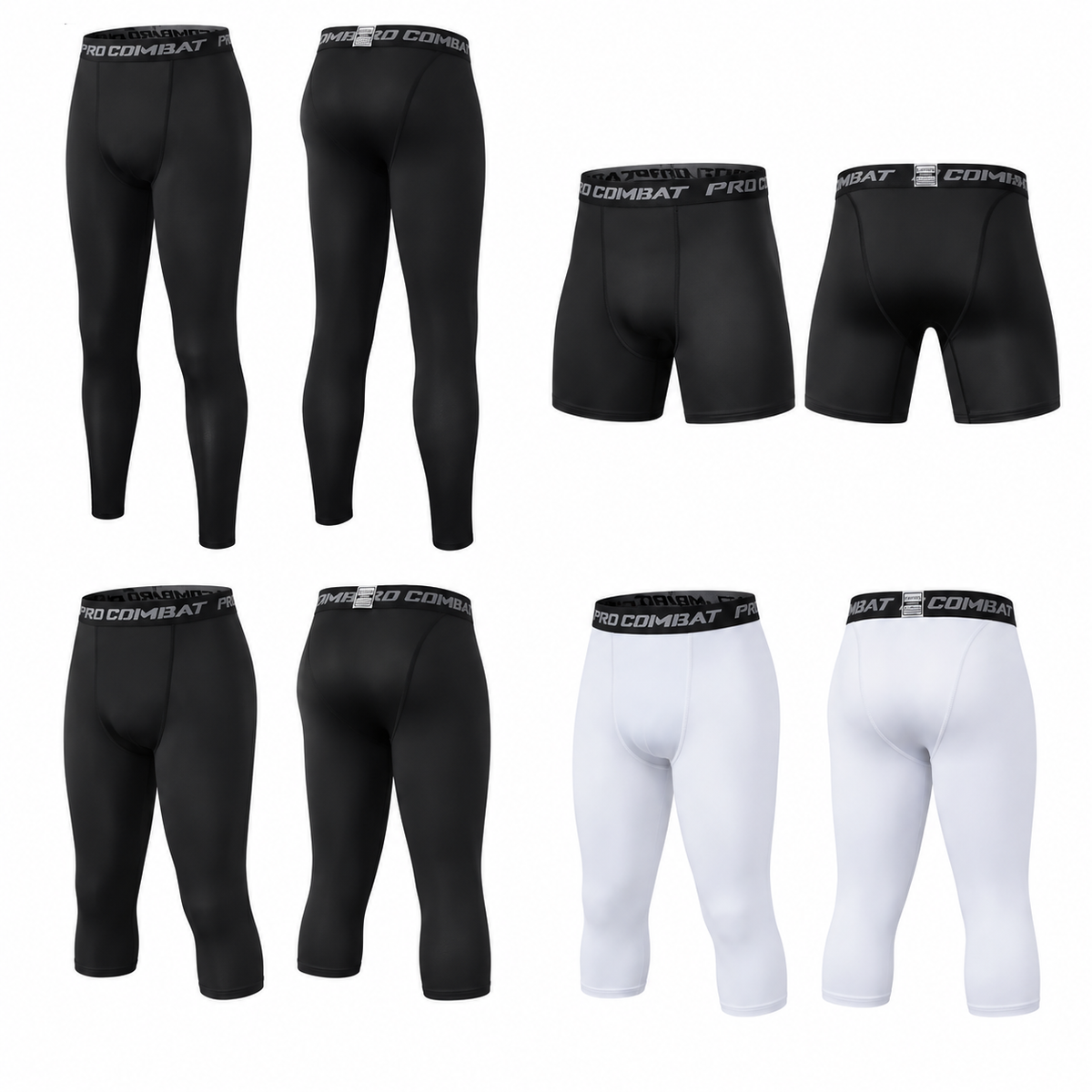 Men’s Compression Training Tights for Running, Gym & Sports