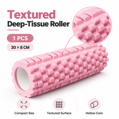 Textured Deep-Tissue Roller