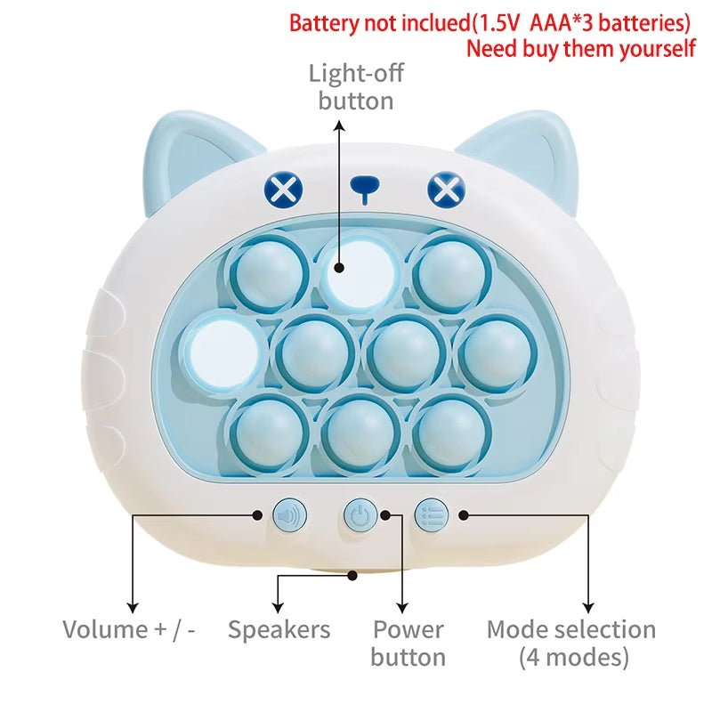 Fast Press Quick Push Game Toy for Kids 3rd Generation Cute Animals 2025 Version