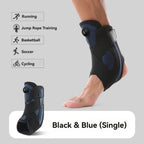 Adjustable Performance Ankle Support with Dial-Fit Tension System