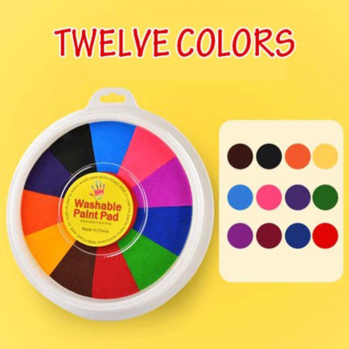 Funny Finger Painting Kit, Kids Washable Finger Paint Set,Funny Finger Painting Kit