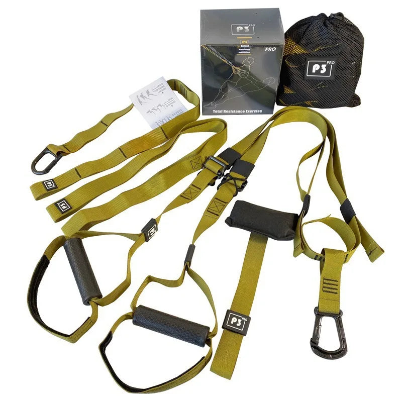 Adjustable Suspension Trainer Full Body Workout Straps