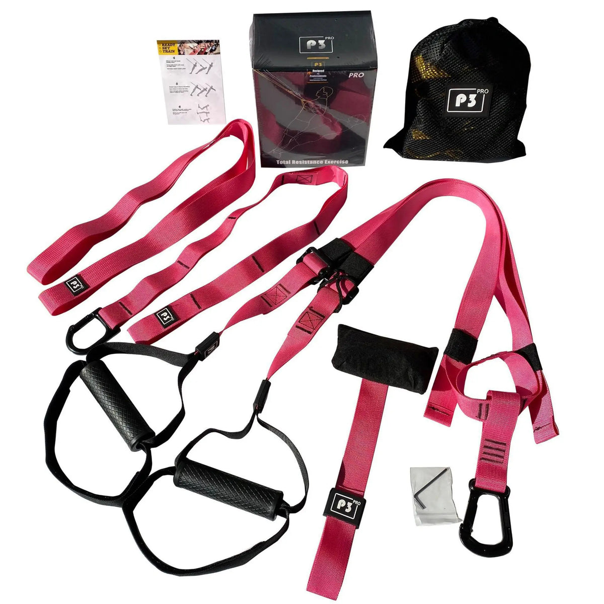 Adjustable Suspension Trainer Full Body Workout Straps