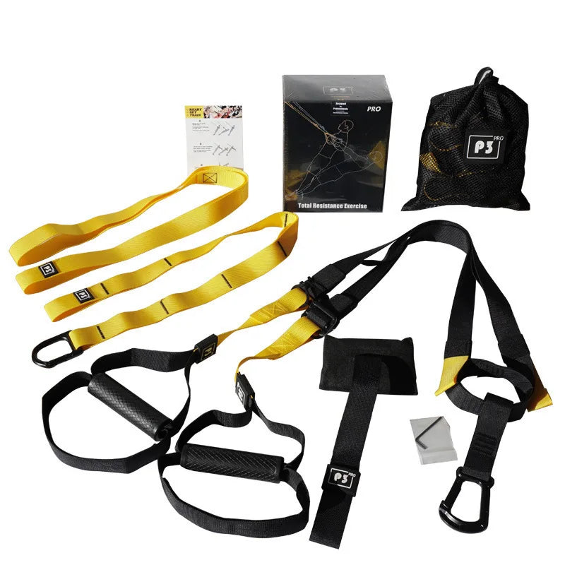 Adjustable Suspension Trainer Full Body Workout Straps