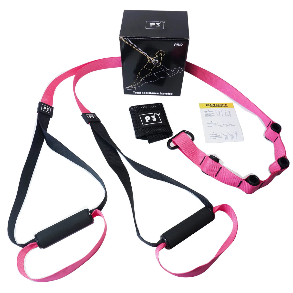 Adjustable Suspension Trainer Full Body Workout Straps