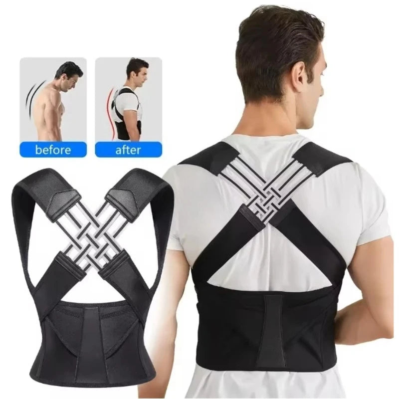 Unisex Adjustable Daily Posture Support Brace