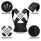 Unisex Adjustable Daily Posture Support Brace