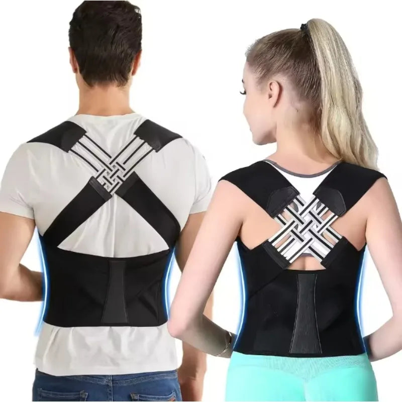 Unisex Adjustable Daily Posture Support Brace