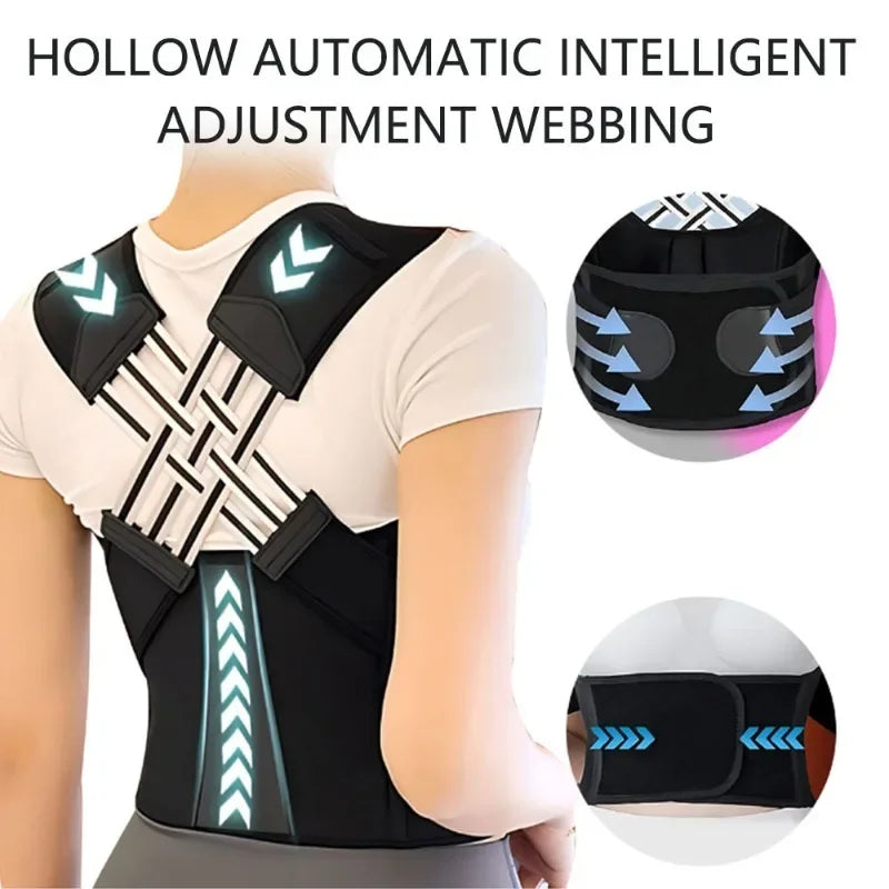Unisex Adjustable Daily Posture Support Brace