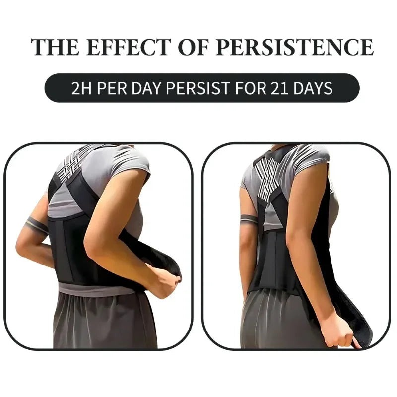 Unisex Adjustable Daily Posture Support Brace