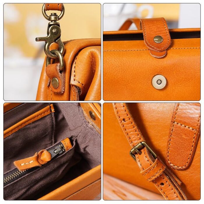 Retro Handmade Bag, Women Retro Leather Handbag