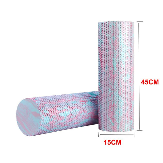 EVA Foam Roller – 15 × 45 cm, Dual Firmness (6 Colors)