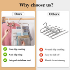 Multi-Functional Pants Rack, Clothes Pants Hangers