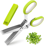 5 Blade Kitchen Salad Scissors