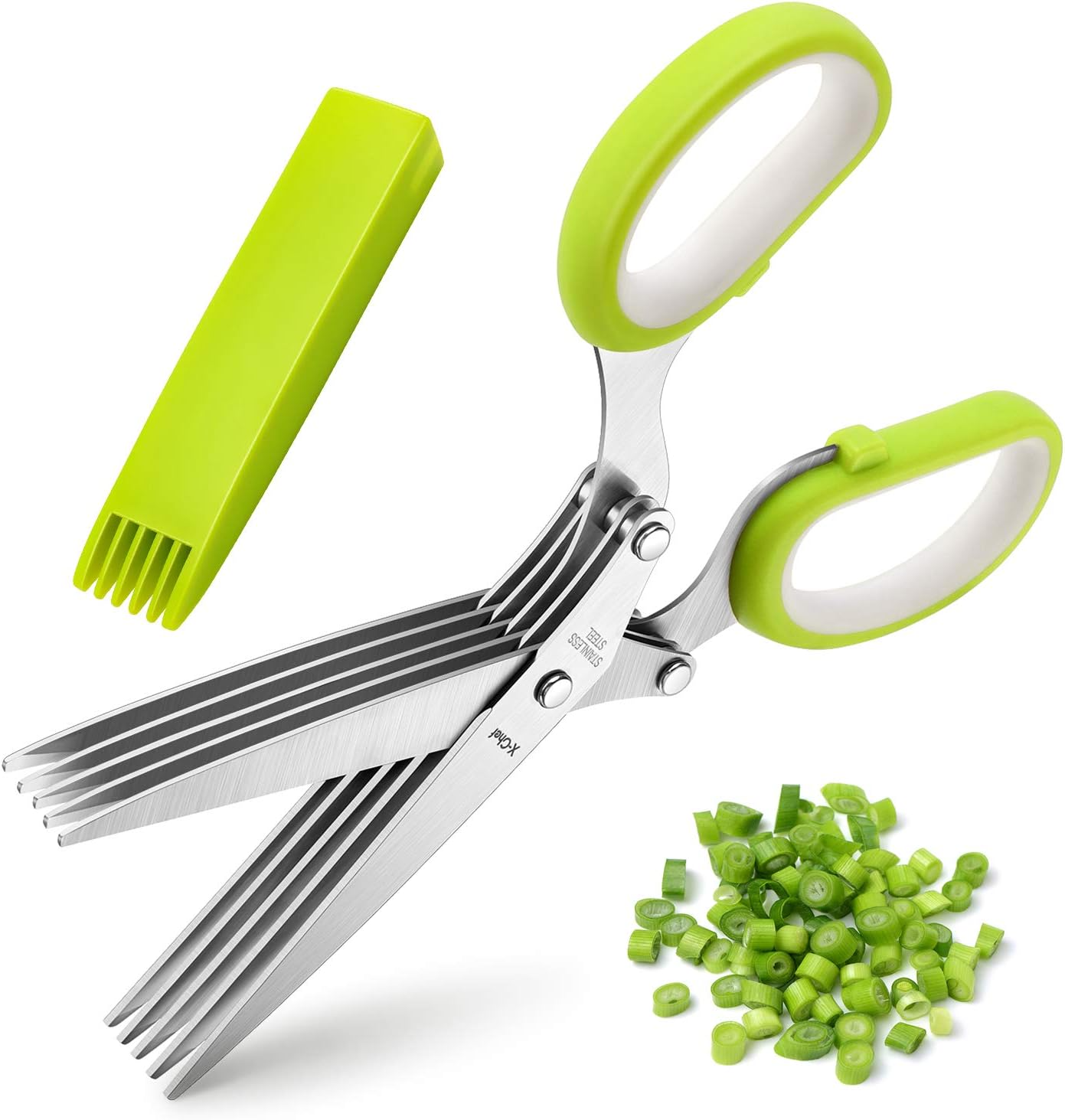 5 Blade Kitchen Salad Scissors