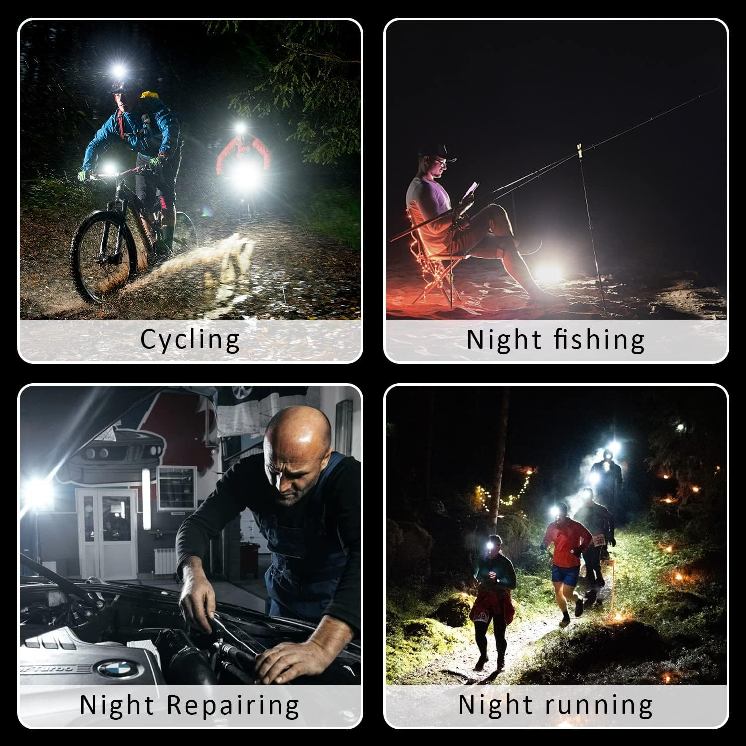 Rechargeable COB Waterproof Portable LED Work Light, High Lumen Super Bright LED Work Light with Magnet