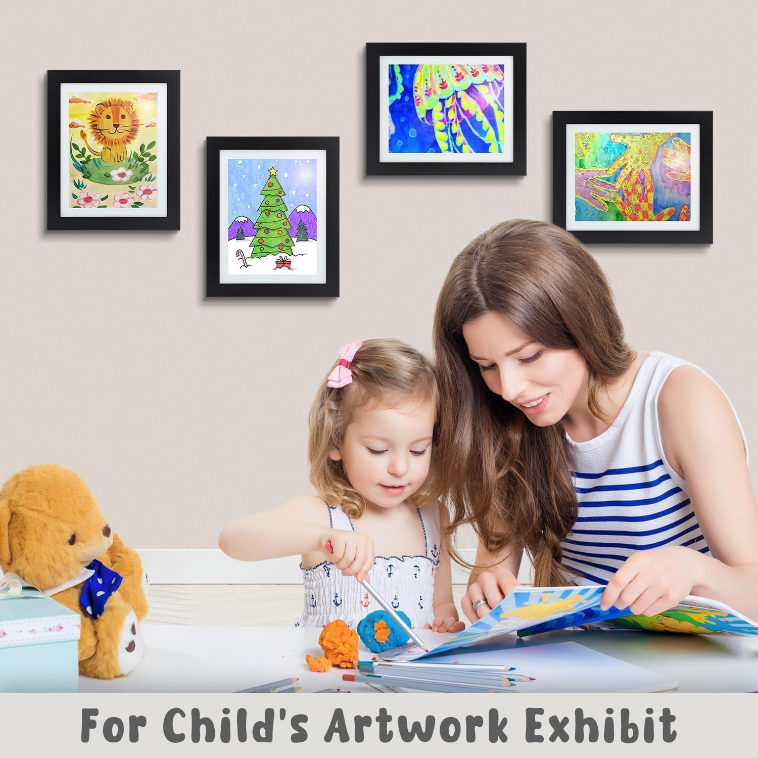 Children Art Projects Kids Art Frames, Kids Artwork Frame Changeable