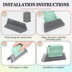 Magic Window Cleaning Brush,  New Window Track Cleaner Brush