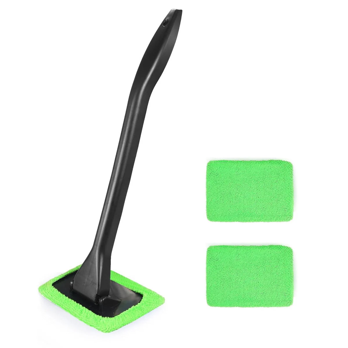 Windshield Cleaner Tool, Car Interior Window Detailing Cleaning Kit with Extendable Handle
