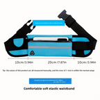 Portable Outdoor Waterproof Belt Bag, Unisex Phone Holder Running Belt