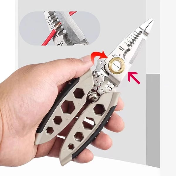 Multipurpose Wire Stripper, New Upgrade Multi-Purpose Professional Wire Stripping Tool
