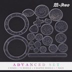 Spirograph Geometric Ruler Set, Drawing Art Toy Students Geometric Spiral Stationery Tool