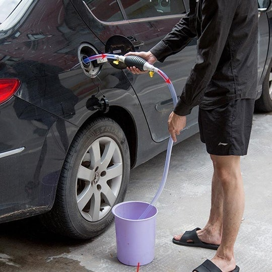 Multifunction Liquid Sucker, Manual Fuel Transfer Pump Gasoline Siphone Hose