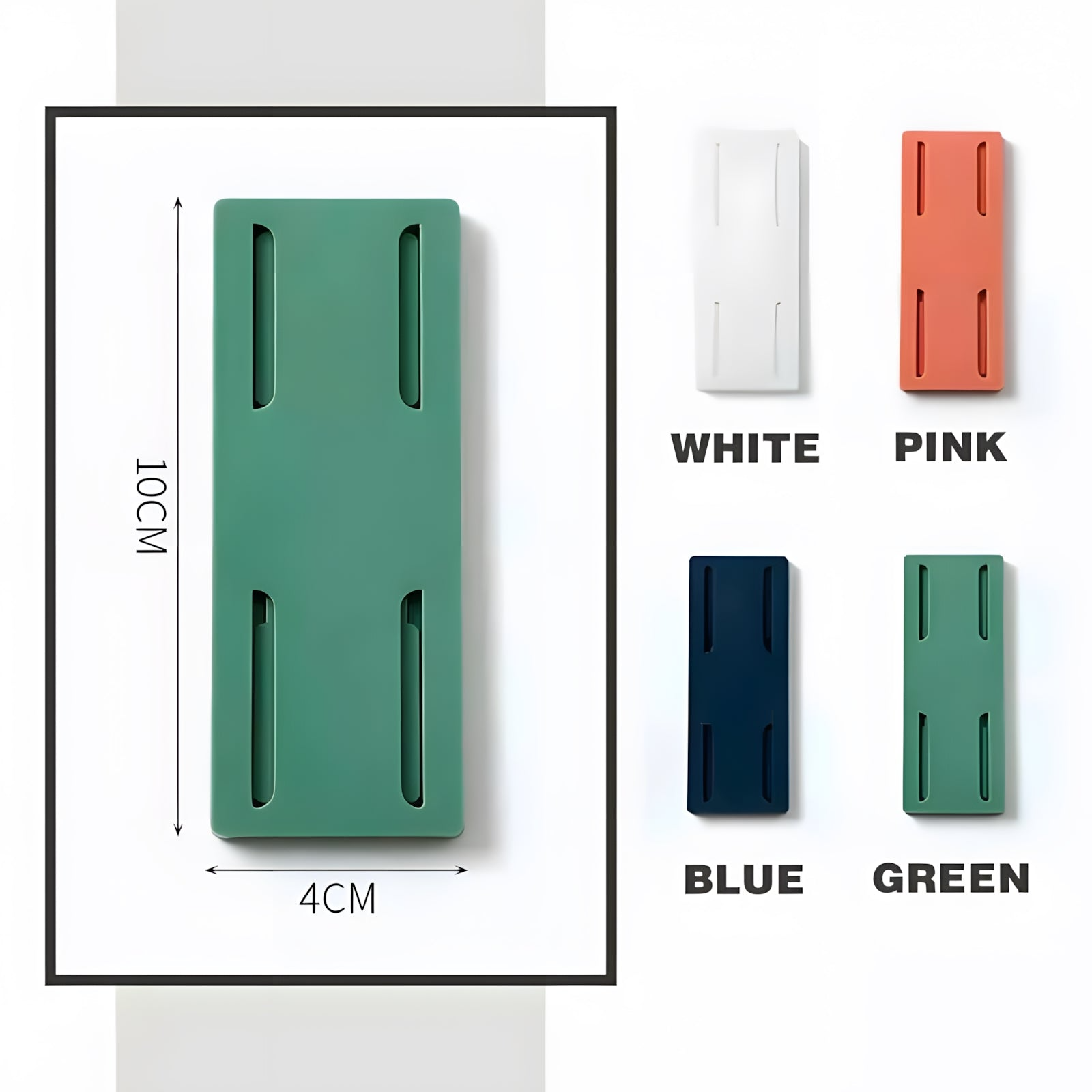 Adhesive Punch-free Socket Holder, Self-Adhesive Desktop Socket Fixer