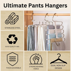 Multi-Functional Pants Rack, Clothes Pants Hangers