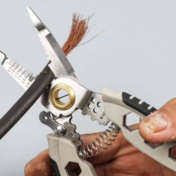 Multipurpose Wire Stripper, New Upgrade Multi-Purpose Professional Wire Stripping Tool