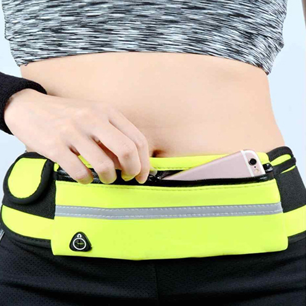 Portable Outdoor Waterproof Belt Bag, Unisex Phone Holder Running Belt