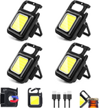Rechargeable COB Waterproof Portable LED Work Light, High Lumen Super Bright LED Work Light with Magnet