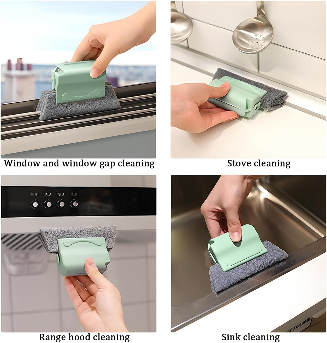 Magic Window Cleaning Brush,  New Window Track Cleaner Brush