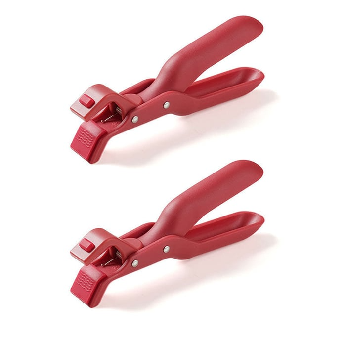 Multi-Purpose Anti-Scald Bowl Holder Clip for Kitchen, 2PCS Multi-Purpose Hot Bowl Dish Plate Gripper Clips Tongs Clamp Holder