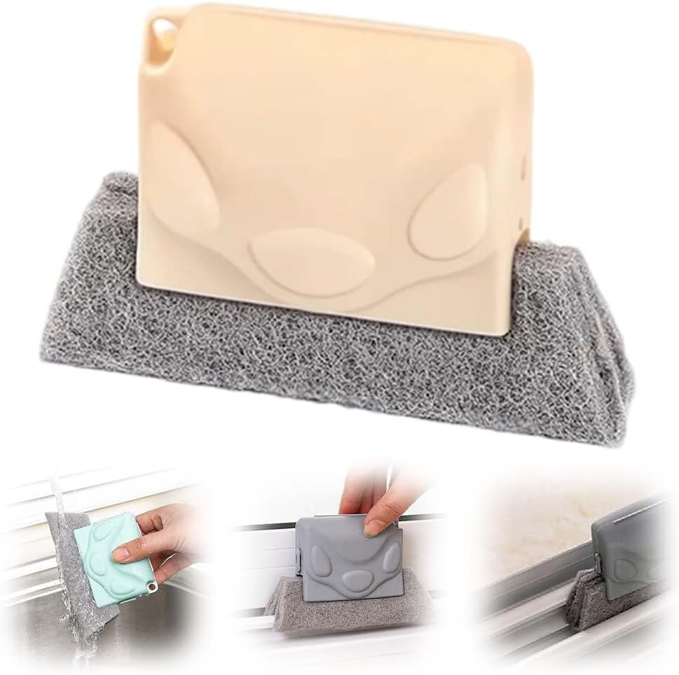 Magic Window Cleaning Brush,  New Window Track Cleaner Brush