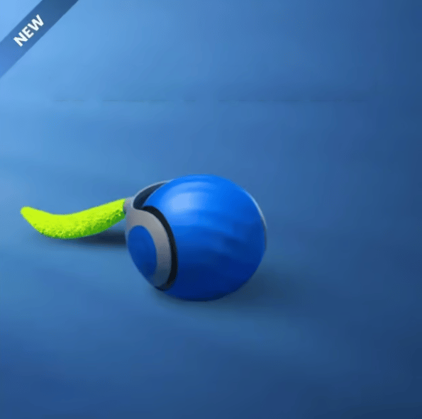 Interactive Electric Rolling Ball with Teasing Tail,Automatic Cat Toy with Tail, Electric Rolling Ball on Carpet