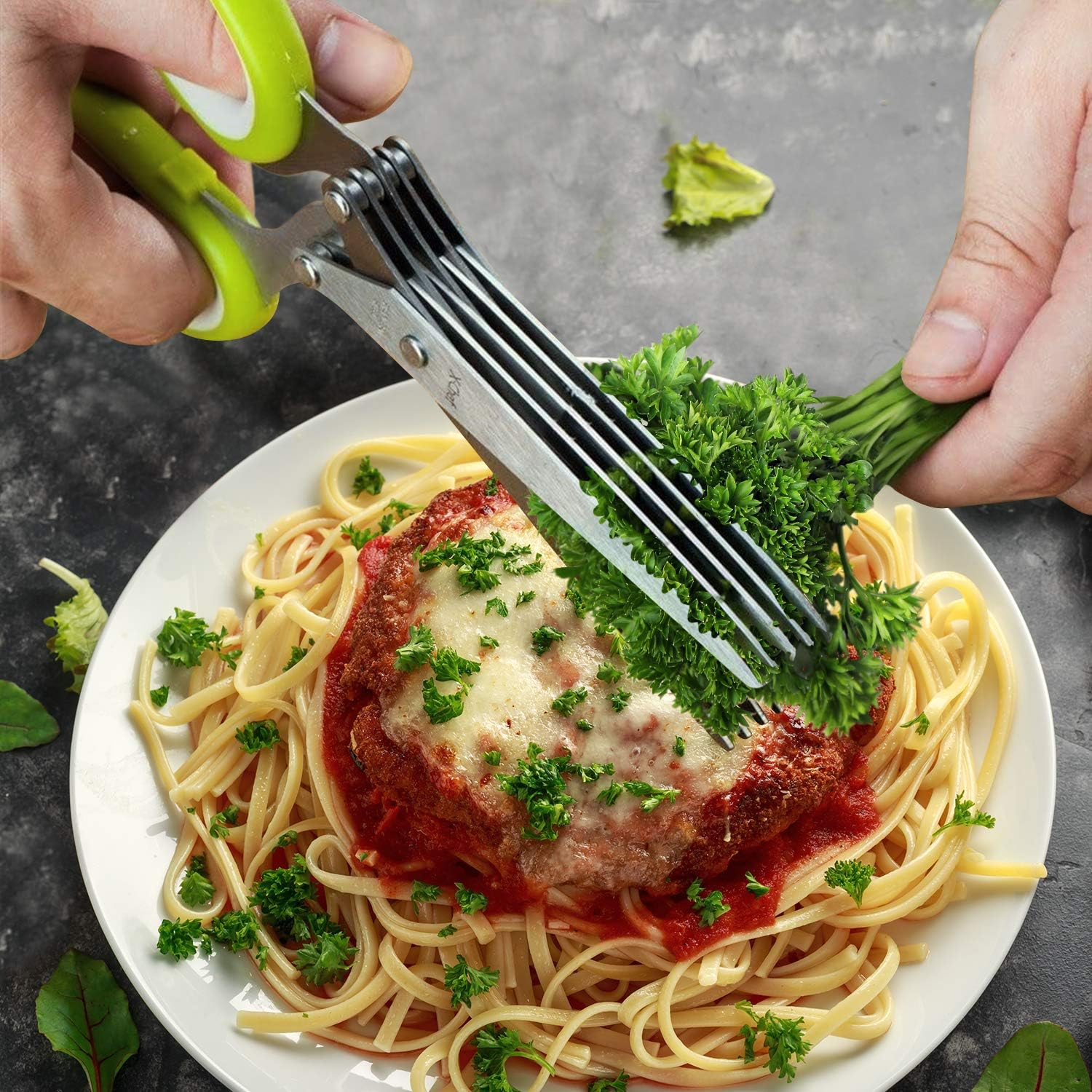 5 Blade Kitchen Salad Scissors