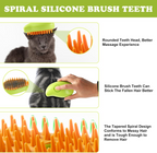 Steamy Cat Brush, 3 in 1 Pet Steamy Brush, Silicone Massage Dog Hair Remover Comb, Pet Hair Remover Misting Comb for Indoor Cats Dogs
