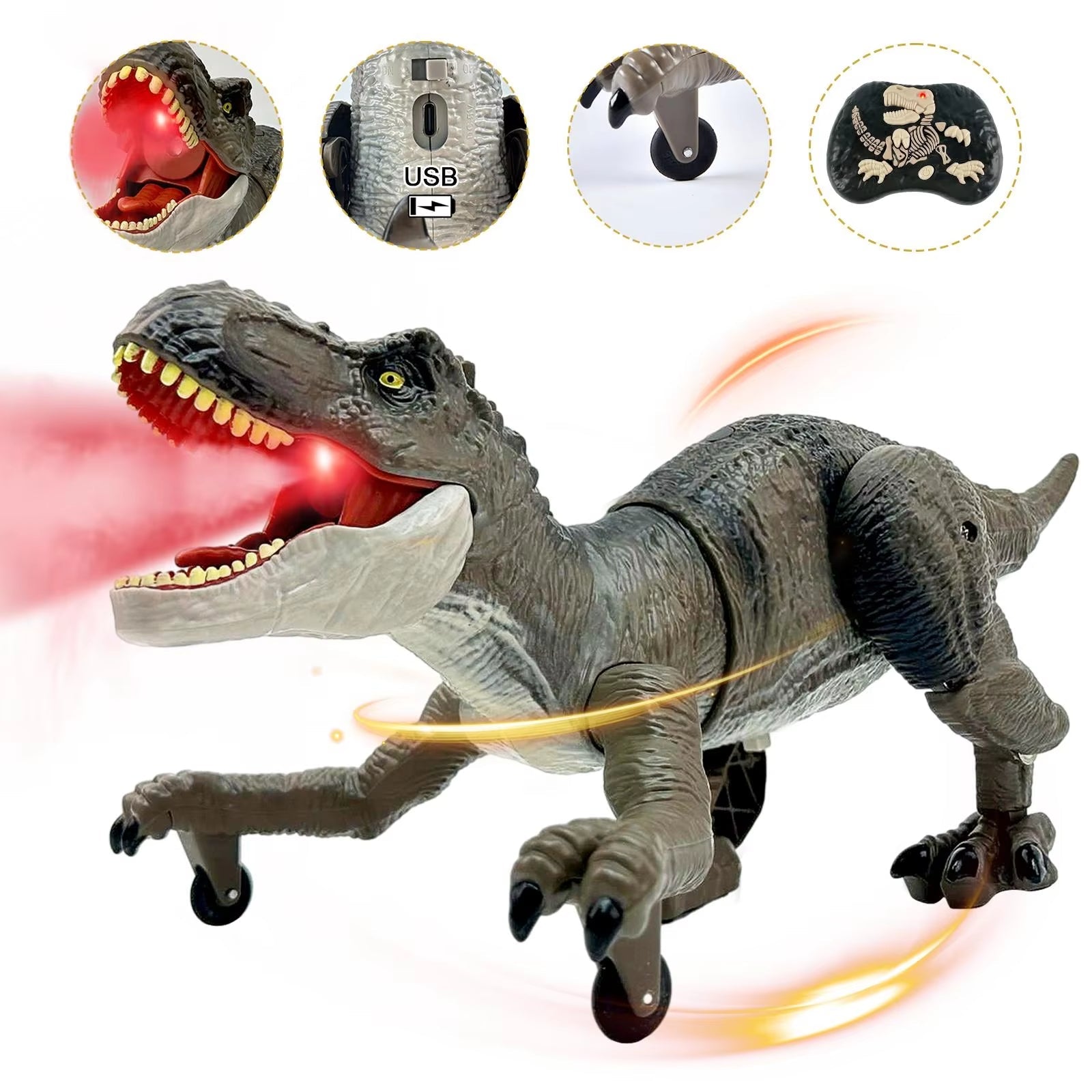 Remote Control Dinosaur Animal Toy