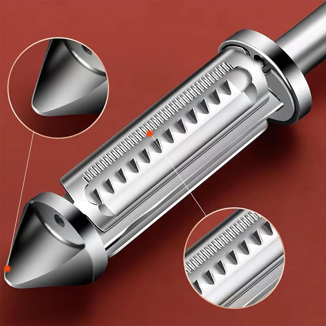 Stainless Steel Multifunctional Veggie Peeler, 3 and 1 Vegetable and Fruit Peeler