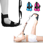Stretching Strap with Loops and Detachable Foot, Yoga Foot & Leg Stretch Strap