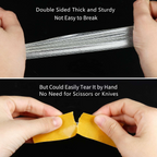 Super Sticky Resistente Clear Tape, Double Sided Tape Heavy Duty, Universal High Tack Strong Wall AdhesiveUniversal High Tack Strong Wall Adhesive