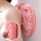 Shower Foot & Back Scrubber Massage Pad, Foot Back Cleaning Pad Back Washer Exfoliating Bath Wash Pad